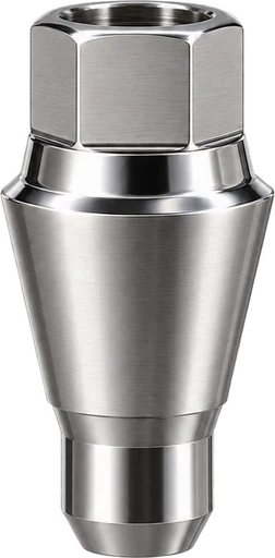 Illustration of an implant abutment